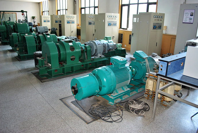 察布查尔某热电厂使用我厂的YKK高压电机提供动力